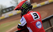 Jaimon Lidsey of the Belle Vue 'ATPI' Aces is competing in the Rotor Motor Oil Premiership...