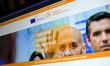 The EU's Copernicus Emergency Management system website is seen in this illustration photo...