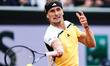 Alexander Zverev is playing against David Goffin in the men's singles at the Roland Garros...