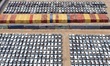 Chinese domestic vehicles are being assembled at Yantai Port in Shandong province, in Yant...