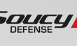 VILLEPINTE, FRANCE - JUNE 21: Logo of Soucy Defense seen at the Eurosatory Defense and Se...