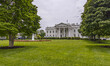 Exterior view of the Northern side of the White House in Washington DC as seen from Lafaye...
