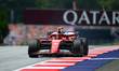Carlos Sainz of Scuderia Ferrari is driving his single-seater during free practice of the...