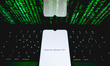 The Bank of America logo is being displayed on a smartphone screen in Athens, Greece, on J...