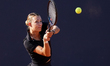 Yana Sizikova is playing during the 35th Palermo Ladies Open WTA 250 in Palermo, Italy, on...
