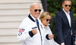 U.S. President Joe Biden, wearing a Team USA 2024 Olympics jacket, departs the White House...