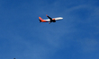 An Akasa Airways plane is departing NSC Bose International Airport in Kolkata, India, on J...