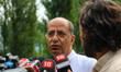 National Conference leader Nasir Aslam Wani is talking with a media person in Srinagar, Ja...