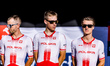 Team Poland is presenting during a team presentation in Wroclaw, Poland, on August 11, 202...