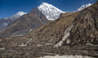 The remote Himalayan village of Kyanjin Gompa is located in the Langtang Valley within the...
