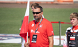 Poland manager Rafal Dobrucki participates in the Texom European U23 Team Speedway Champio...
