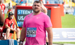 Joe Kovacs of the United States competes in Men's Shot Put during the Diamond League Siles...