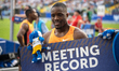 Letsile Tebogo of Botswana competes in Men's 200 metres during the Diamond League Silesia,...