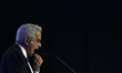 Shaktikanta Das, governor of the Reserve Bank of India (RBI), speaks during the Global Fin...