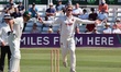 Simon Harmer of Essex is in action during the Vitality County Championship - Division One...