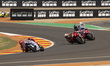 Marc Marquez (Spa-Gresini Racing Ducati), Pedro Acosta (Spa-GASGAS Factory Racing), and Jo...