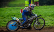 Simon Hammersley (47) wins the Upright 250 British Championship during the ACU British Upr...