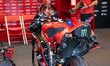 Francesco Bagnaia participates in the MotoGP Test at Misano World Circuit Marco Simoncelli...