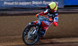 Belle Vue Colts' Freddy Hodder is in action during the WSRA National Development League ma...