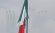 The Military Civic Parade takes place in the Zocalo of Mexico City, Mexico, on September 1...