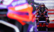 Jorge Martin of Spain and Prima Pramac Racing looks on during free practice of the MotoGP...