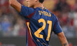 Paulo Dybala of A.S. Roma celebrates after scoring the goal of 2-0 during the 5th day of t...
