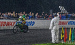 Damirs Filimonov of Latvia wins the meeting during the Golden JOPA Helmet at Sportpark Vee...