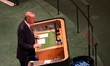 President of the Republic of Turkiye Recep Tayyip Erdogan attends the United Nations Gener...