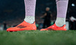 Close up of shoes of Isaak Toure' of Udinese Calcio during the Serie A Enilive match betwe...