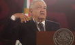 Andres Manuel Lopez Obrador, President of Mexico, during his penultimate press conference...