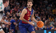 Nicolas Laprovittola plays during the match between FC Barcelona and Coviran Granada, corr...