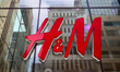 H & M logo is seen on a store in Manhattan, New York City, United States of America on Jul...