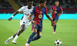 Lamine Yamal plays during the match between FC Barcelona and BSC Young Boys in the week 2...
