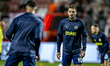Fenerbahce forward Dusan Tadic plays during the match between Twente and Fenerbahce at the...