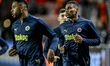 Fenerbahce defender Alexander Djiku plays during the match between Twente and Fenerbahce a...