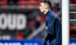 Fenerbahce goalkeeper Dominik Livakovic participates in the match between Twente and Fener...