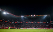 The overview of the stadium during the match between Twente and Fenerbahce at the Grolsch...