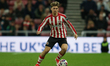 Dennis Cirkin of Sunderland participates in the Sky Bet Championship match between Sunderl...