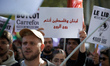 Hundreds of people demonstrate in Toulouse, France, on October 5, 2024, in support of Gaza...