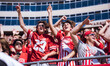 The Wisconsin Badgers play against the Purdue Boilermakers at Camp Randall Stadium in Madi...