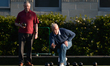 Bowlers during a practise at all-weather synthetic green at Leinster Bowling Club in Rathm...