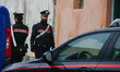 Carabinieri conduct investigations in the house of the femicide of Professor Patrizia Russ...