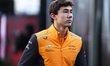 IndyCar driver Nolan Siegel arrives at Circuit of the Americas in Austin, Texas, on Octobe...