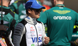 Yuki Tsunoda prepares for a sprint race at Circuit of the Americas in Austin, Texas, on Oc...