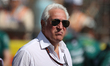Lawrence Stroll walks onto the grid ahead of a sprint race at Circuit of the Americas in A...