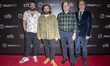 Kayvan Novak, Matt Berry, Mark Proksch, and Paul Simms attend the screening of ''What We D...