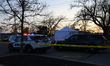 Madison police conduct a death investigation near Hy-Vee on Whitney Way in Madison, Wiscon...