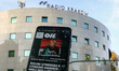 An illustration photo of OFF Radio Krakow website photographed in front of the headquarter...
