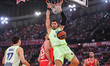 Willy Hernangomez of FC Barcelona plays during the Euroleague, Round 7 match between Olymp...
