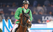 Gerfried Puck rides Equitron Naxcel V during the CSI5*-W Longines FEI Jumping World Cup 20...